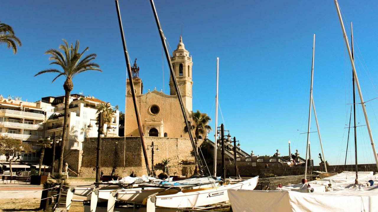 Sitges Atico 2 Min A Playa San Sebastian Apartment Екстериор снимка
